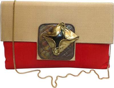 

Bhamini Party Red Clutch