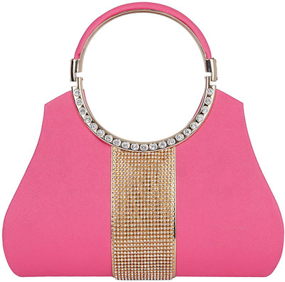 

Bagaholics Casual Pink Clutch