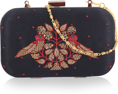 

Evokriti Party Multicolor Clutch