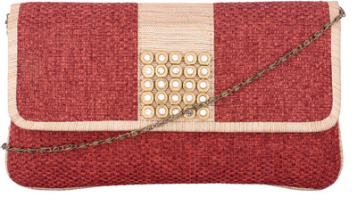 

Sunbeams Party Tan Clutch