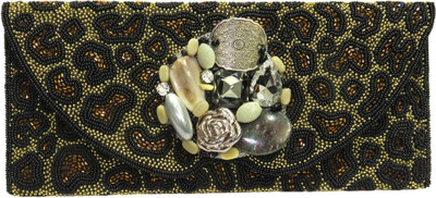 

Kawaii Casual Gold Clutch