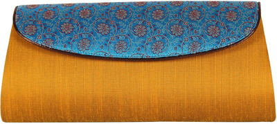 

Indian Rain Party Gold Clutch