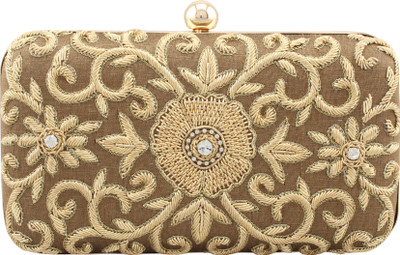 

Sunbeams Party Gold Clutch