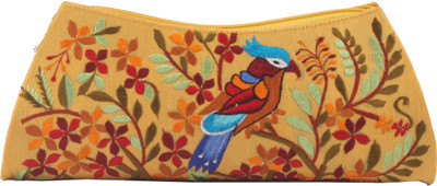 

Soulful Threads Party Yellow Clutch