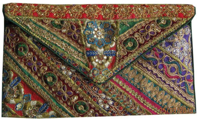 

Navaksha Party Multicolor Clutch