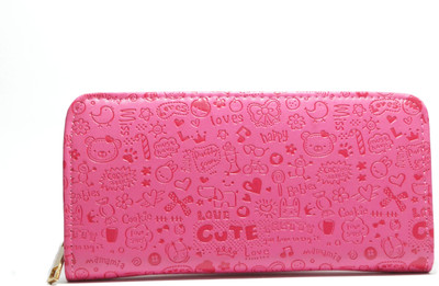 

Nemichand Jewels Casual Pink Clutch