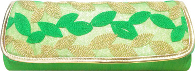 

Angelfish Party Green Clutch