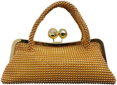 

Laviva Party Gold Clutch