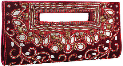 

Metro Casual Red Clutch