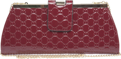

Feliza Party Maroon Clutch