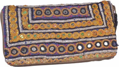 

Jaipur Textiles Hub Party Multicolor Clutch