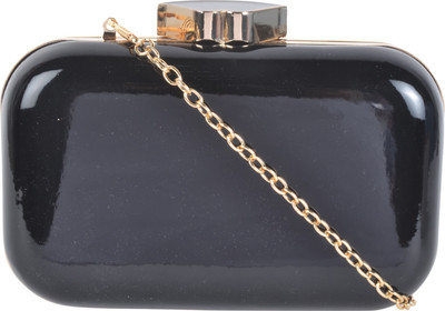 

Kleio Party Black Clutch