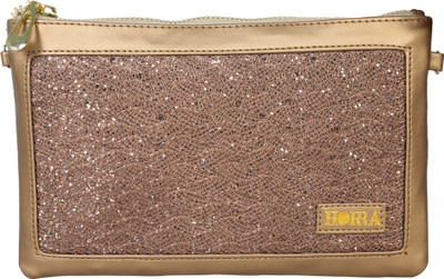 

Horra Casual Gold Clutch