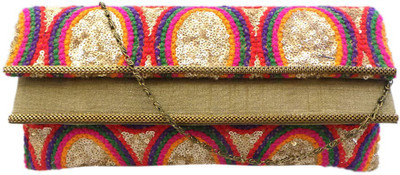 

Bhamini Party Multicolor Clutch