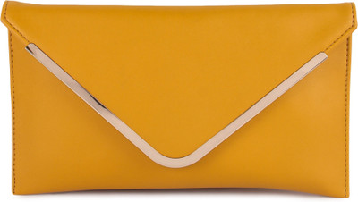 

Kleio Casual Yellow Clutch
