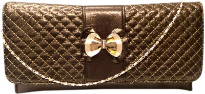 

Bhamini Party Gold Clutch