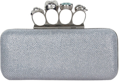 

PamperVille Party Silver Clutch