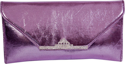 

Womaniya Party Purple Clutch