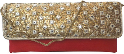 

Bhamini Party Red Clutch