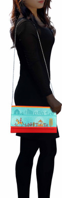 

The Ringmaster Casual Red Clutch