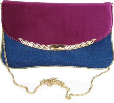 

Laviva Party Pink, Blue Clutch, Blue;pink