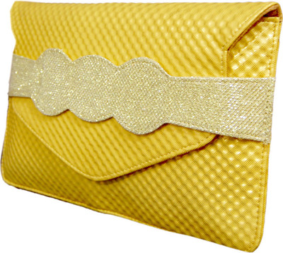 

Bshoes Gold Clutch