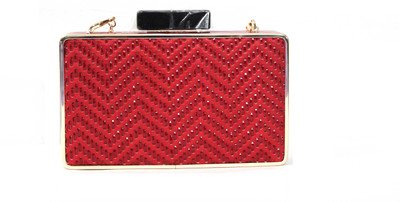 

R.M lifestyle Party Red Clutch