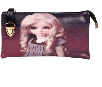 

Reedra Casual Maroon Clutch