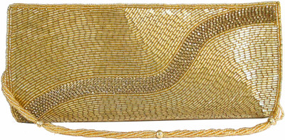 Kawaii Casual Gold Clutch