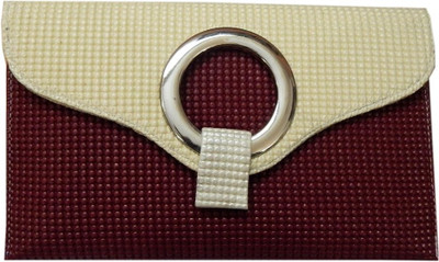

Navaksha Party Brown Clutch