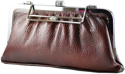 

MODISH Party Brown Clutch