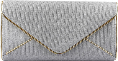 

Stylehoops Party Silver Clutch