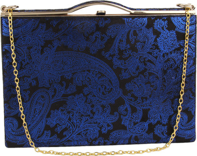 

Lino Perros Party Blue Clutch