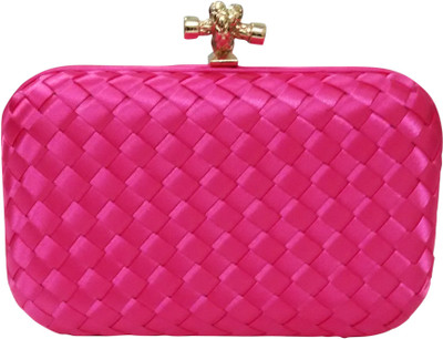 

Tanned Party Pink Clutch