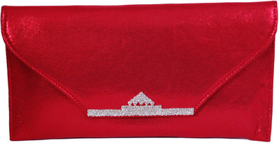 

Womaniya Party Red Clutch