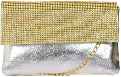 

JG Shoppe Party Silver Clutch