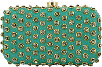 

Tooba Handicraft Party Multicolor Clutch