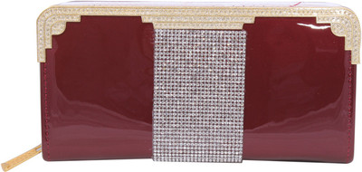 

UC Party Maroon Clutch