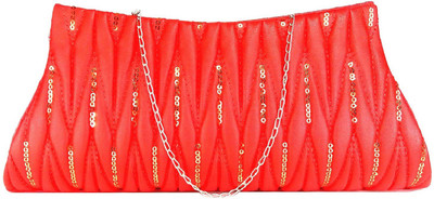 Darin Cario Party Red Clutch