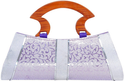 

Brazeal studio Party Silver Clutch