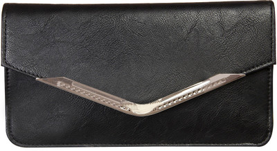 Louise Belgium Casual Black Clutch