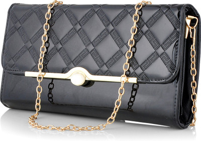 

Eyeslanguage Casual Black Clutch