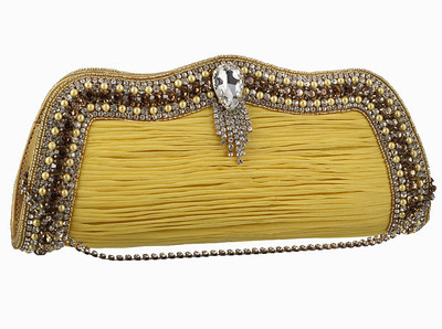 

Metro Party Gold Clutch