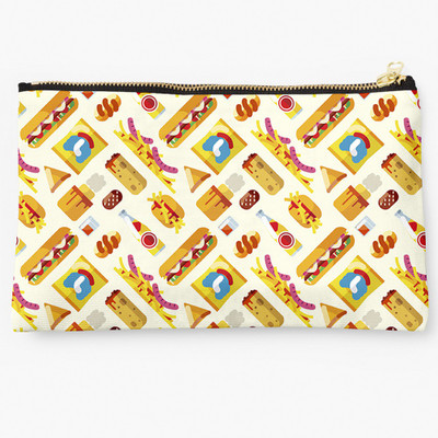 

Uptown18 Casual White Clutch