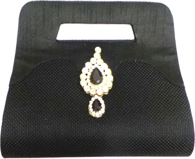 

Bhamini Party Black Clutch