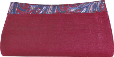 

TISKA Maroon Clutch