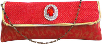 

Bhamini Party Red Clutch