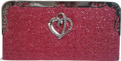 

Sanshul Casual Red Clutch