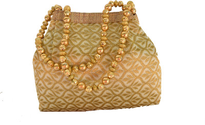 Mahadev Exports Party White Clutch