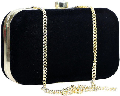 

Sadaf Party Black Clutch